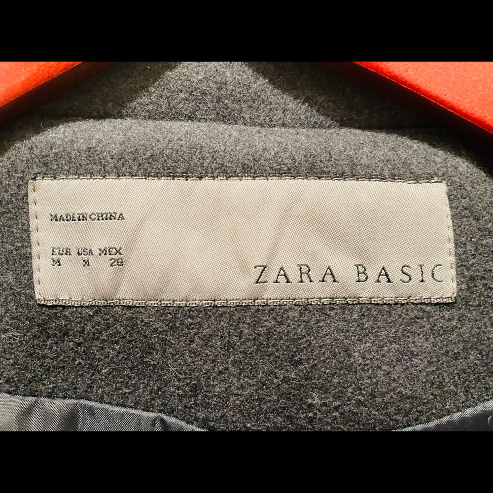 Zara basic coat with belt - Picture 2 of 6